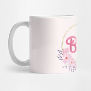 Bride floral wedding design Mug